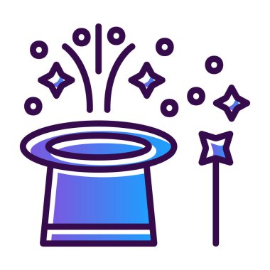 Kova kutsal kişilerin resmi, basit vektör çizim