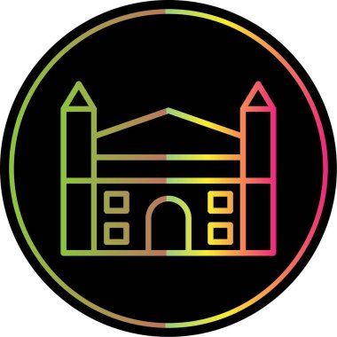 Yapı simgesinin vektör illüstrasyonu