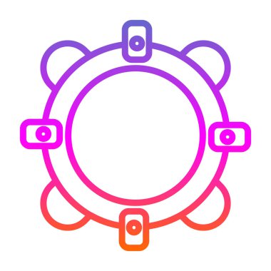 bir köpeğin çizgi simgesi