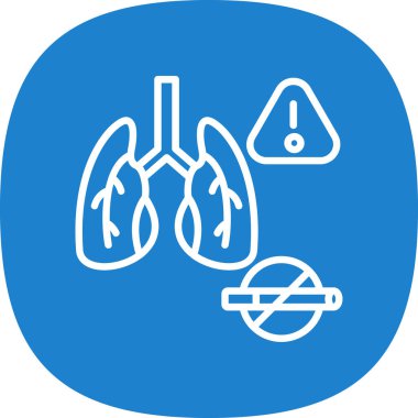 Sigara içmeyi bırak işaret vektörü çizimi tasarımı 