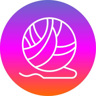 Voleybol ikonu vektör illüstrasyonu