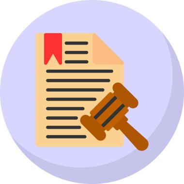 yasal belge vektör çizim tasarımı 