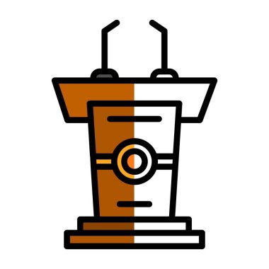 kahve makinesi ikon vektör illüstrasyonu