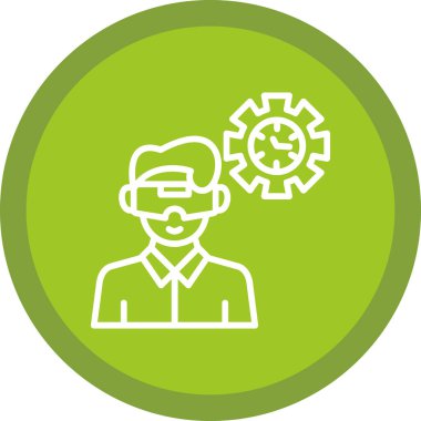 seo modern simgesinin vektör illüstrasyonu