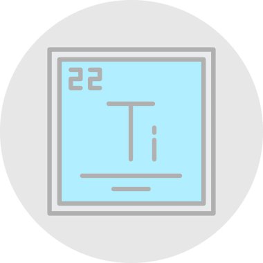 Kimya laboratuvarının simgesi. düz dizayn.