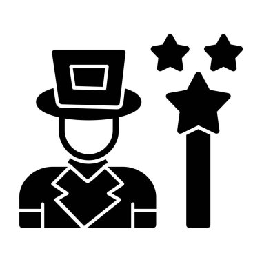 parti şapka simge vektör çizim