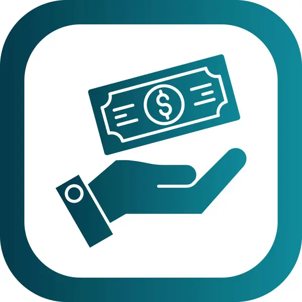 Ödeme web simgesi, vektör illüstrasyonu