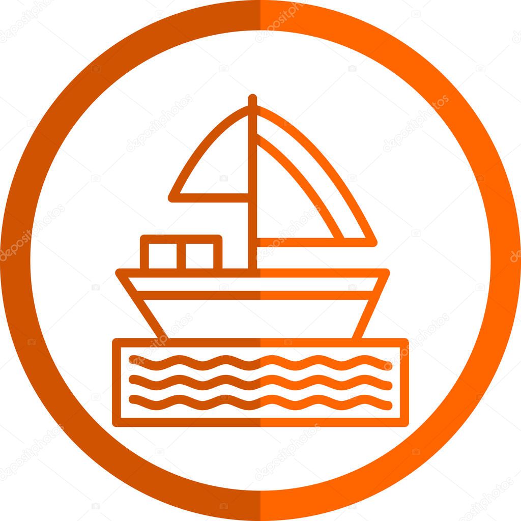 boat icon vector illustration 