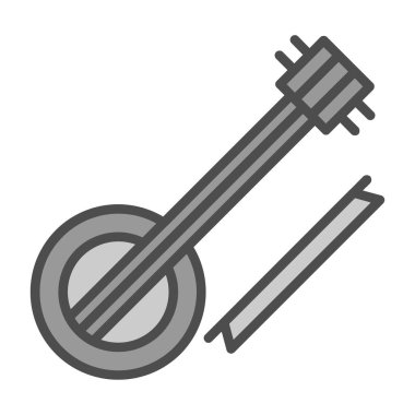 Beyaz arkaplanda izole edilmiş ana hatlı tornavida simgesi. Onarım ve bakım sembolü vektör çizimi