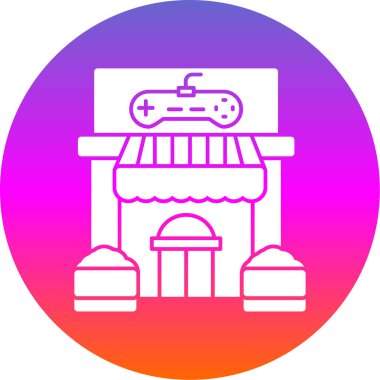 Vektör illüstrasyonu, simge ögesi arkaplanı