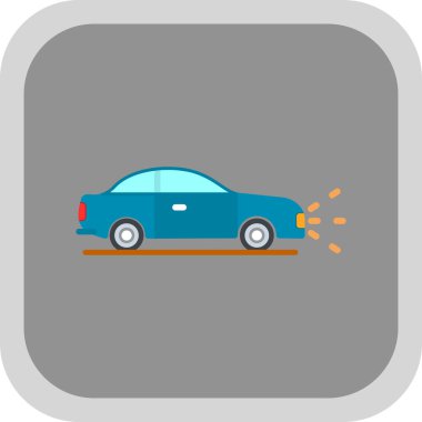 - Araba kazası. Basit tasarım