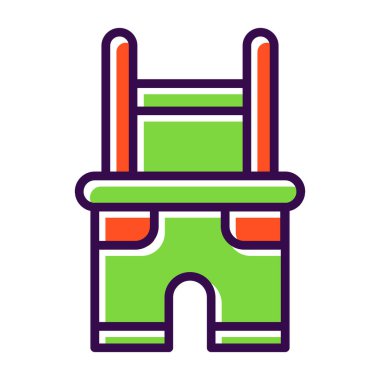 inşaat simgesi vektör illüstrasyonu