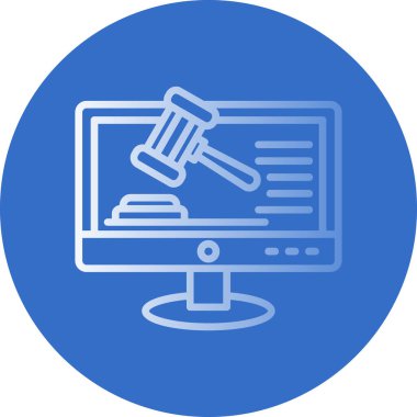 İş ve finans simgesinin vektör illüstrasyonu