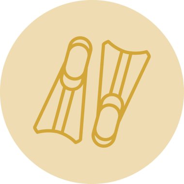 İki palet simgesi, vektör illüstrasyonu