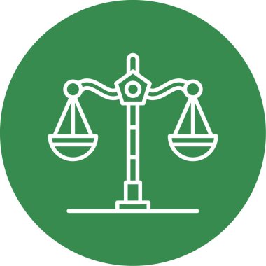 Eşitlik. Web simgesi basit illüstrasyon