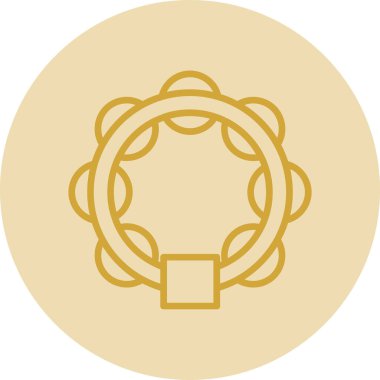 Altın yüzük ikonu. vektör illüstrasyonu