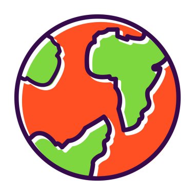 Dünya Gezegeni Dünya ikonu