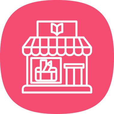 Modern yapı simgesinin vektör illüstrasyonu