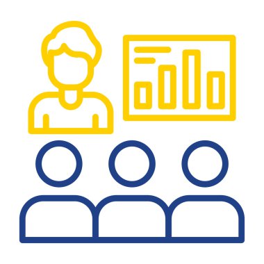 iş simgesi vektör illüstrasyonu