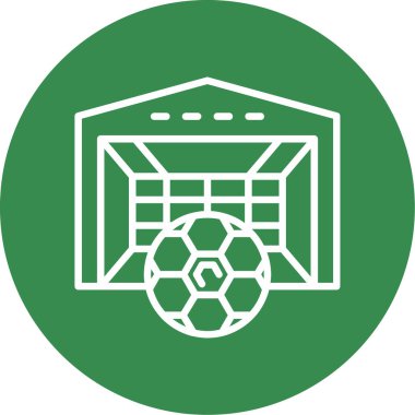 Futbol topu. Basit resimleme