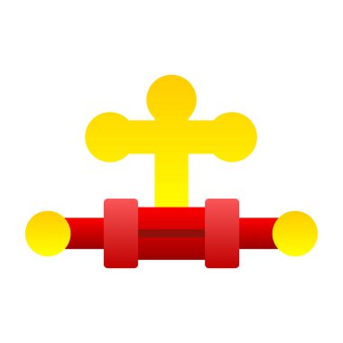 dambıl simgesinin vektör çizimi