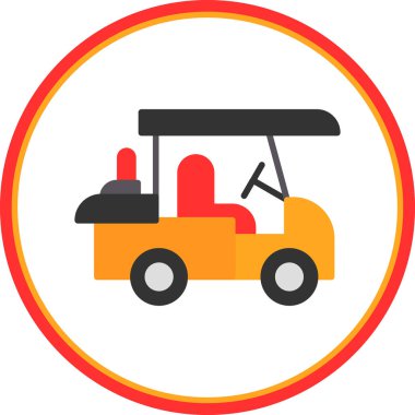 araba dağıtım vektör simgesi