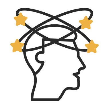 yaratıcı vektör ince çizgi simgesi