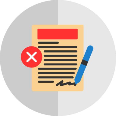 kırmızı daire simgesi, vektör illüstrasyonu ile işaretle ve işaretle