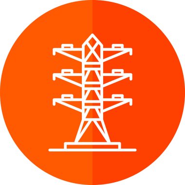 Modern simgenin vektör illüstrasyonu