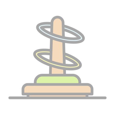 halka atma simgesi, vektör illüstrasyonu 