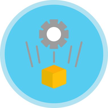 Seo simgesinin vektör illüstrasyonu