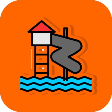 Modern simgenin vektör illüstrasyonu