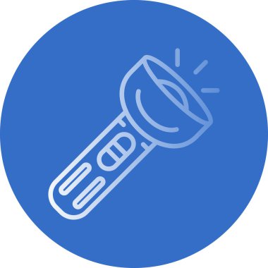 el feneri vektör simgesi modern basit illüstrasyon