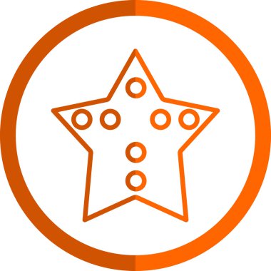 düz yıldız resim tasarımı