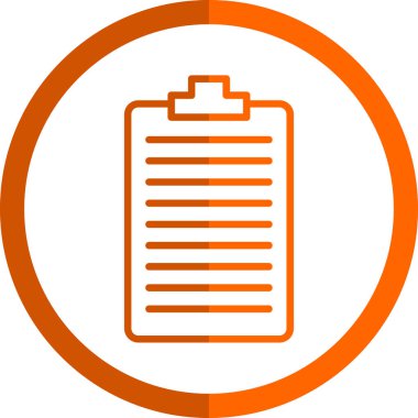 Pano simgesi, vektör illüstrasyonu basit tasarım