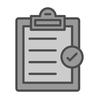 Pano simgesiyle kontrol listesi