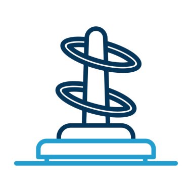 halka atma simgesi, vektör illüstrasyonu 