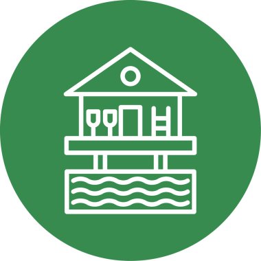 Modern simge oluşturmanın vektör illüstrasyonu
