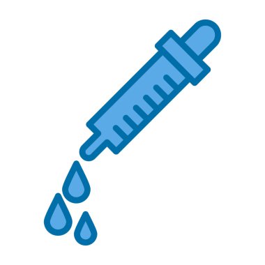 Şırınga ikonu vektör çizimi