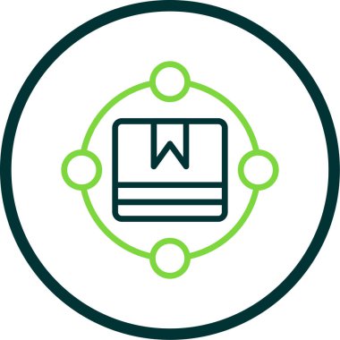 seo modern simgesinin vektör illüstrasyonu