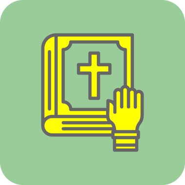 Hıristiyan çapraz simge vektör illüstrasyon