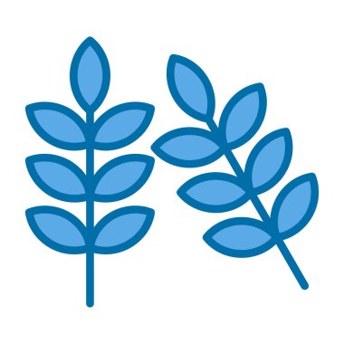 Buğday simgesi, vektör illüstrasyonu basit tasarım