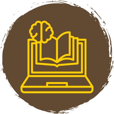 kitap simgesi vektör illüstrasyonu