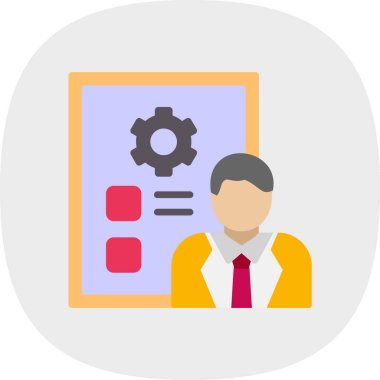 Modern simgenin vektör illüstrasyon tasarımı