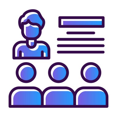 iş simgelerinin vektör illüstrasyonu