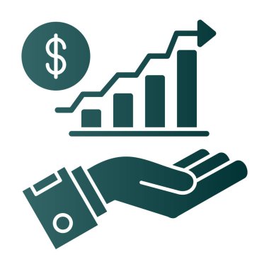 Kar kavramı konsepti vektör illüstrasyonu 