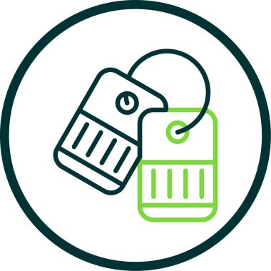 Benzersiz Batarya Vektör Satırı Simgesi