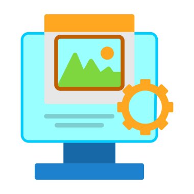 Vites vektör simgesi ile izleme.