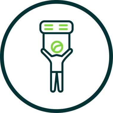 Modern b 'nin vektör illüstrasyonu eksik simgesi