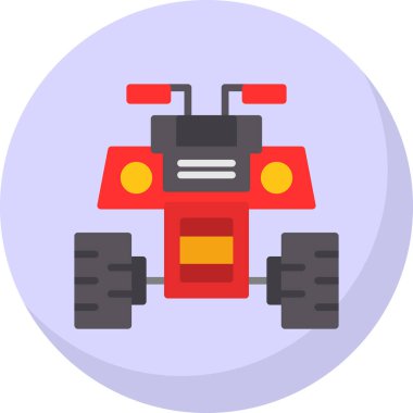 Motorsiklet. Web simgesi basit illüstrasyon